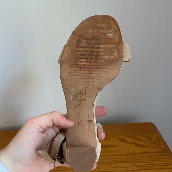 Madewell The Brooke Ankle Strap Sandal Size 6.5 - Picture 10 of 10